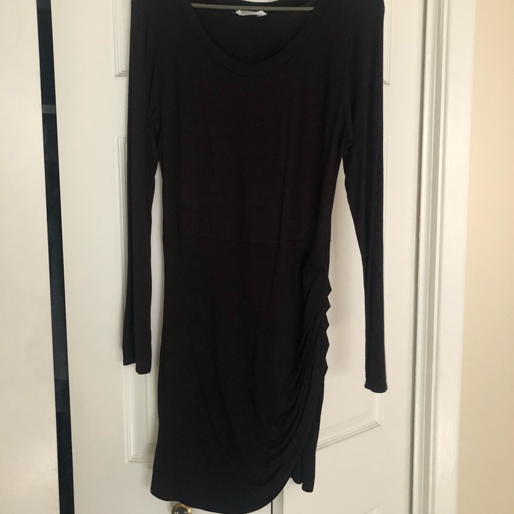 Black stretchy dress